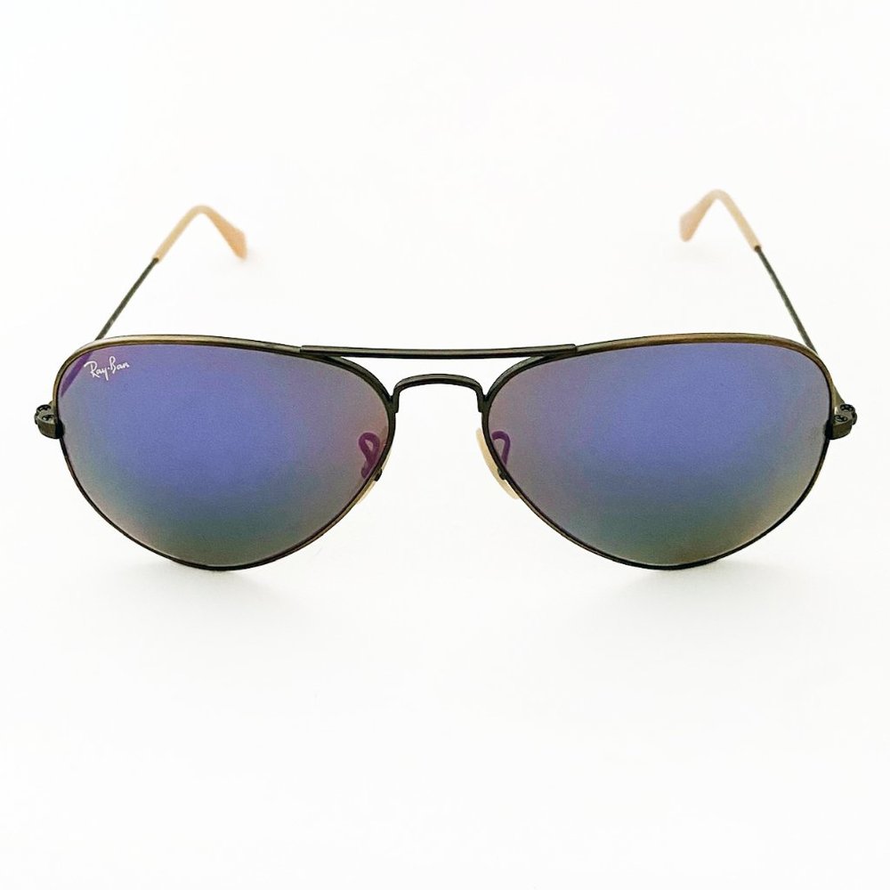 Ray-Ban Purple Aviator Sunglasses